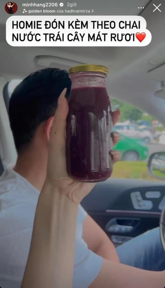 Hậu đám cưới, Minh Hằng lên mạng than thở chồng vì điều này - Ảnh 1