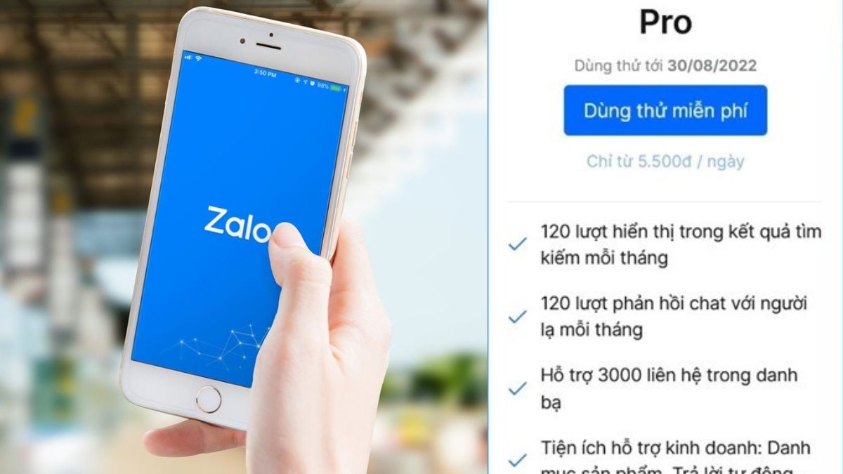 Zalo chính thức thu phí người dùng từ ngày 1/8