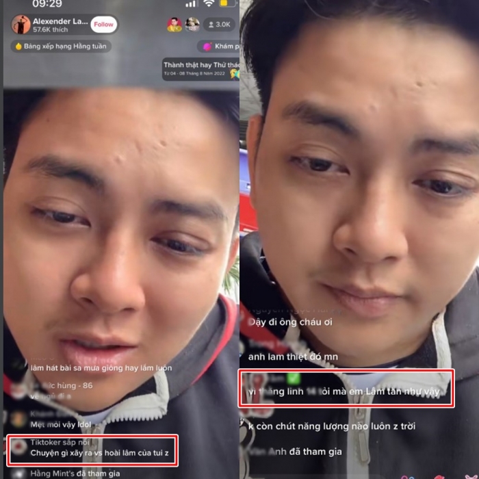 Hoài Lâm lộ gương mặt lờ đờ, ngủ gật khi đang livestream với fan - Ảnh 4