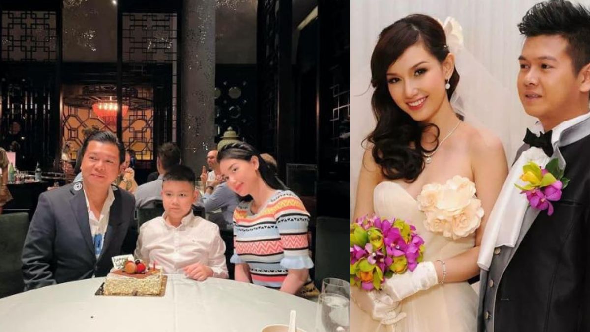 MC Quỳnh Chi bay sang Mỹ tái ngộ chồng cũ trong tiệc sinh nhật của con trai