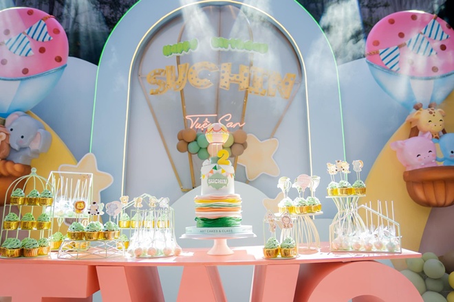 Cường Đô La tổ chức sinh nhật hoành tráng cho con gái cưng 2 tuổi, mời loạt sao Việt nổi tiếng - Ảnh 4