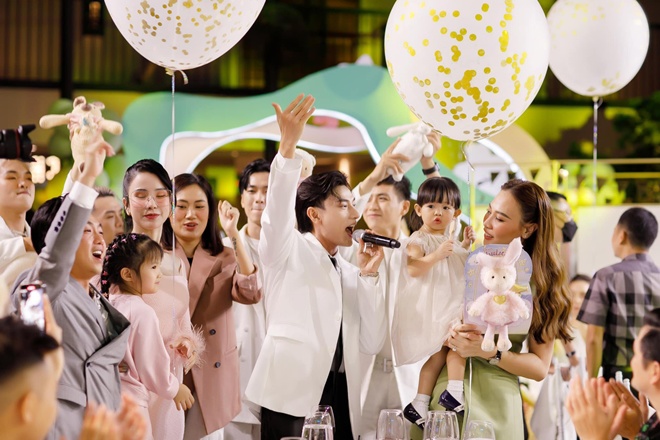 Cường Đô La tổ chức sinh nhật hoành tráng cho con gái cưng 2 tuổi, mời loạt sao Việt nổi tiếng - Ảnh 5