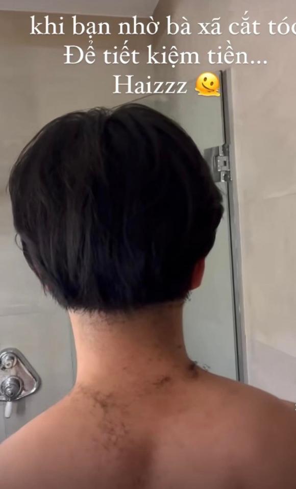 Huy Trần nhờ Ngô Thanh Vân cắt tóc để tiết kiệm nhưng thành phẩm lại 