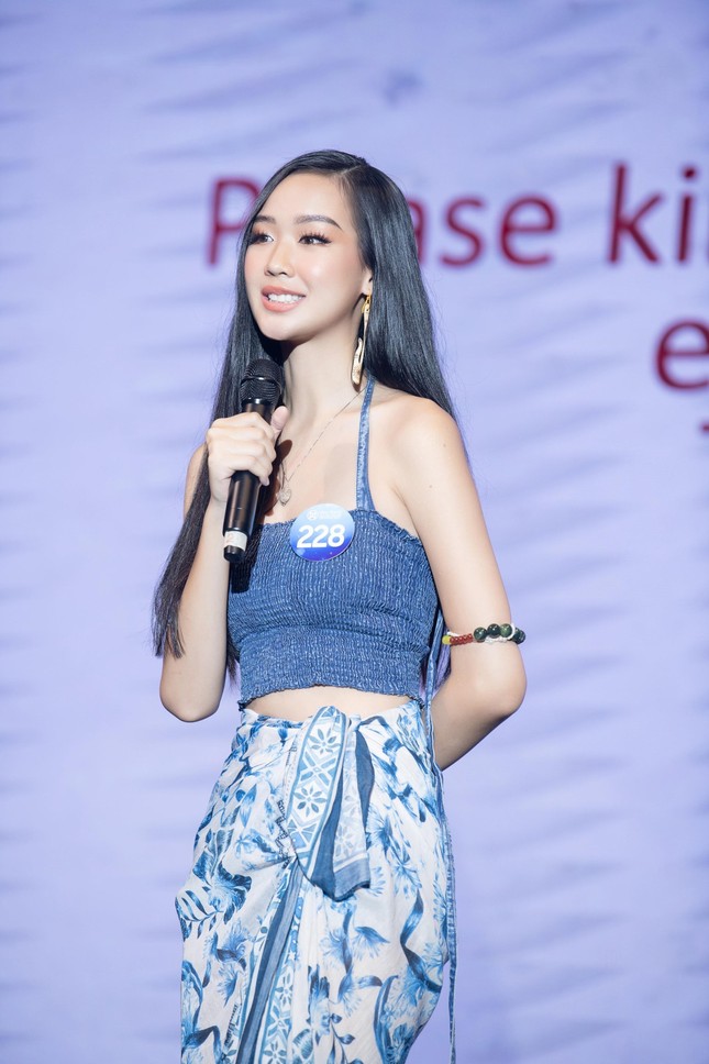 Lê Nguyễn Bảo Ngọc là ai? Mỹ nhân cao 1m85 trở thành Á hậu 1 của Hoa hậu Thế giới Việt Nam 2022 - Ảnh 9