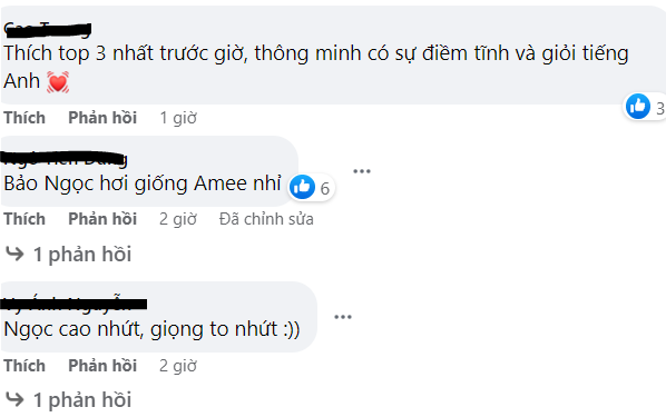 Á hậu 1 Lê Nguyễn Bảo Ngọc được nhận xét giống với Amee - Ảnh 3