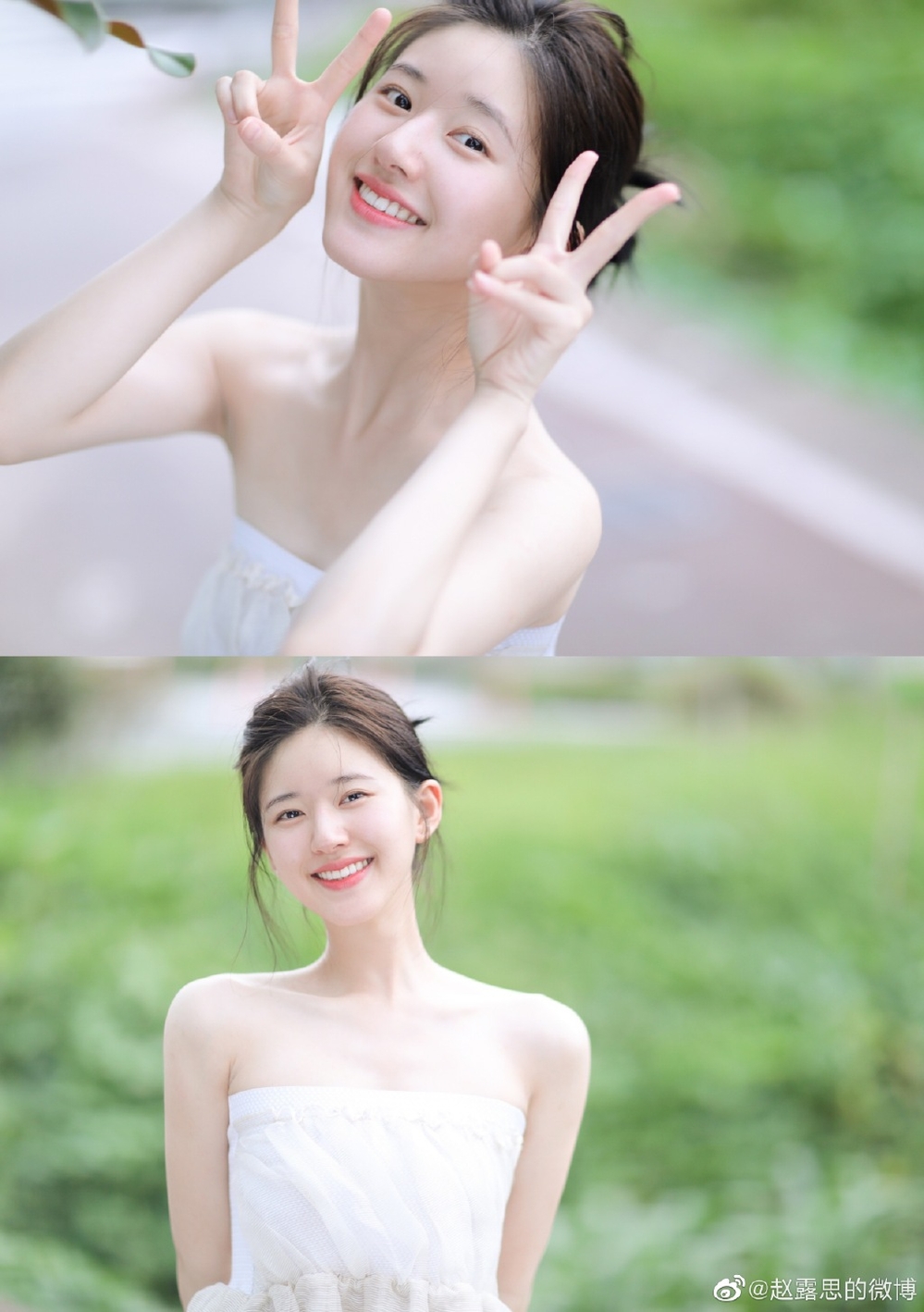 Triệu Lộ Tư gây sốt MXH vì ảnh chụp bằng cam thường năm 18 tuổi: Mũi cao, da mịn như em bé - Ảnh 1