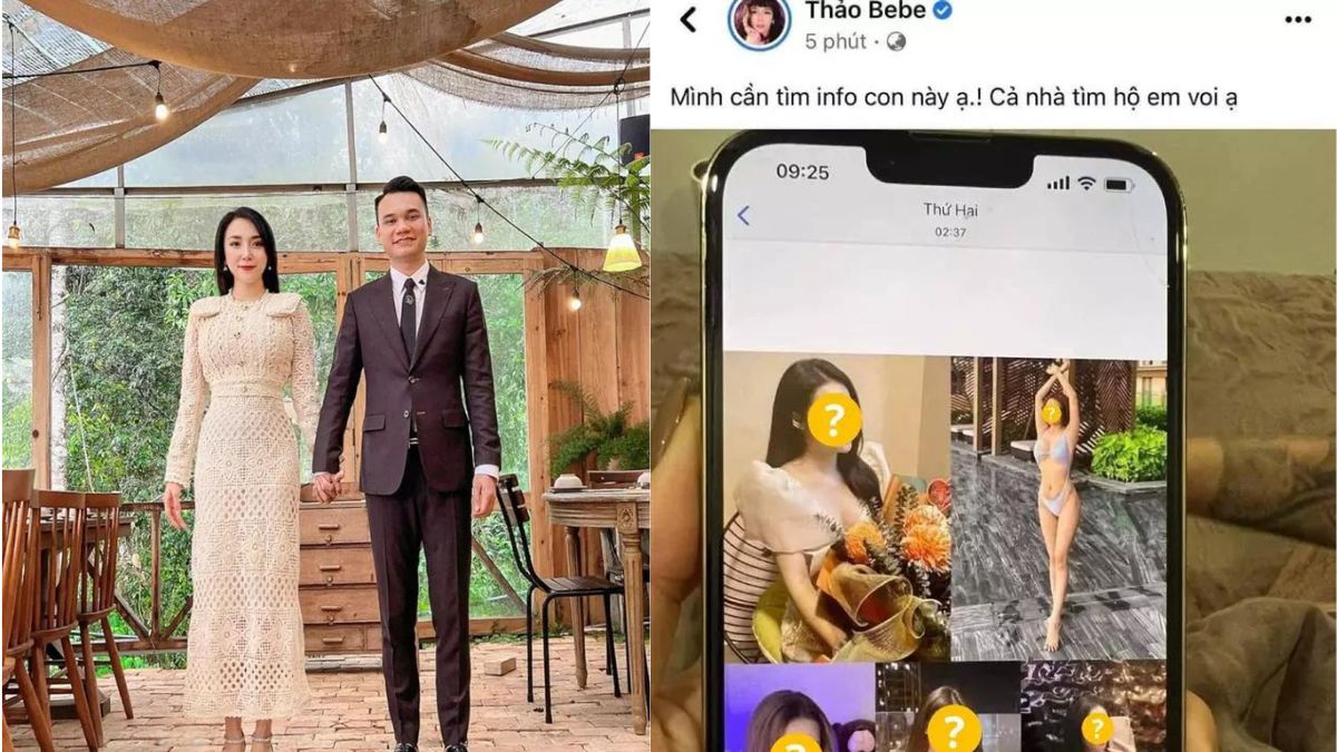 Bà xã Khắc Việt truy tìm gái lạ trên MXH, còn nói: "Tôi tìm giùm anh Việt"