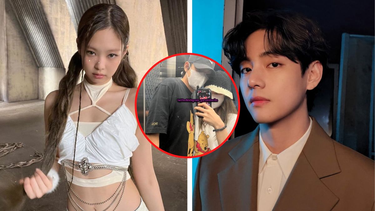 Rộ hình ảnh V (BTS) và Jennie (BlackPink) mặc áo đôi giữa tin đồn hẹn hò