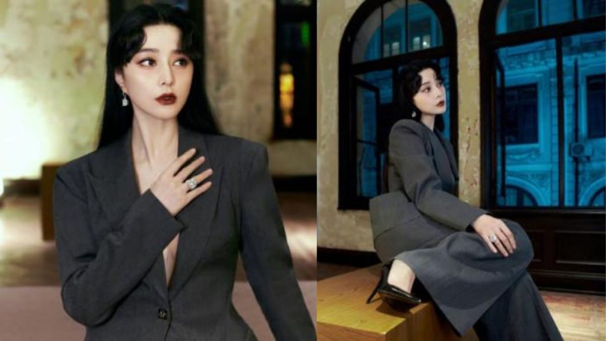 Phạm Băng Băng mặc vest không nội y, netizen choáng ngợp với khí chất nữ tổng tài