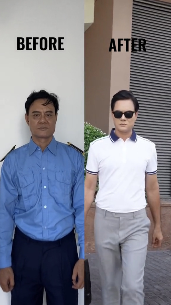 Chú bảo vệ gây bão MXH nhờ màn 