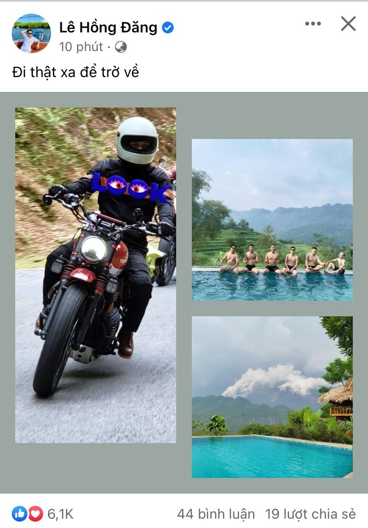 Sau 2 tháng vướng ồn ào, Hồng Đăng tái xuất MXH: 