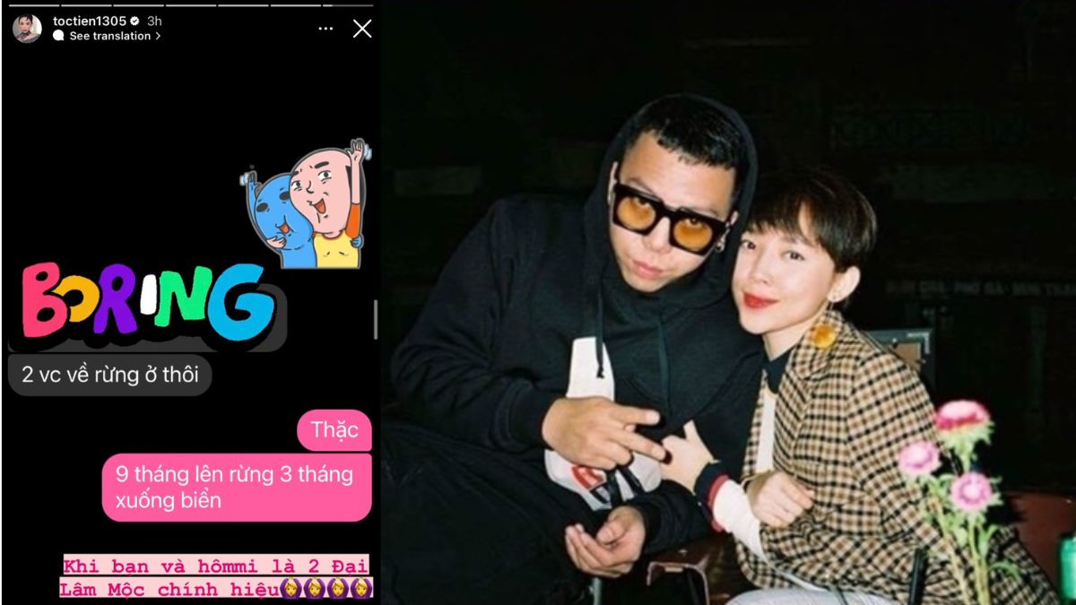 Chán cuộc sống thành phố, vợ chồng Tóc Tiên - Hoàng Touliver rủ nhau "về rừng ở"