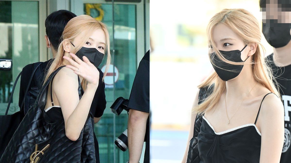 Rosé (Blackpink) nổi bật tại sân bay sang Pháp nhờ làn da trắng bật tone và khí chất thần tiên