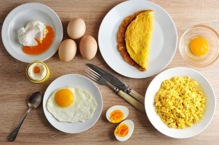Trứng có thể chế biến thành nhiều món ăn vô cùng hấp dẫn. Ảnh: internet