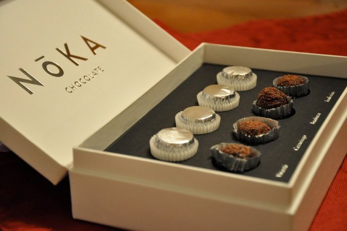 Với gần 20 triệu đồng, thực khách sẽ được thưởng thức 453g chocolate hương rượu vang Noka.