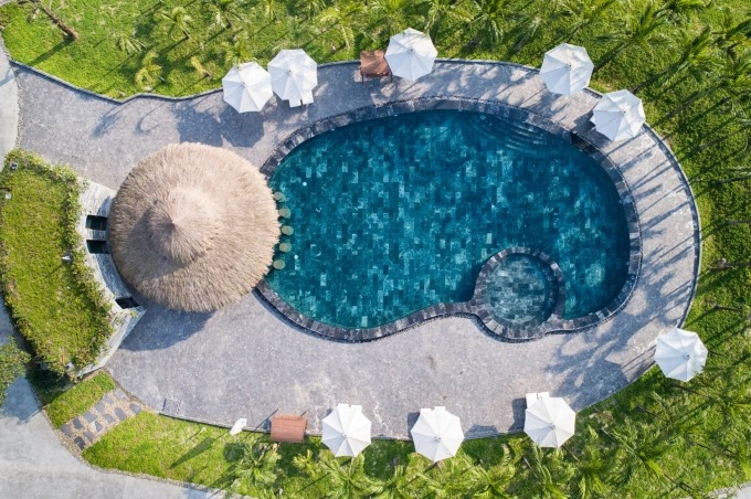Resort gồm 80 căn biệt thự có hồ bơi riêng. Ảnh: @fusionmaiadanang.