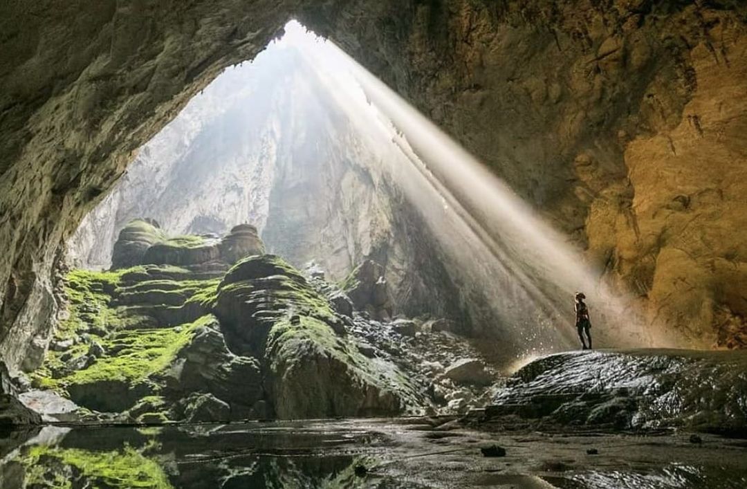 Hang Sơn Đoòng là hang động tự nhiên lớn nhất thế giới. Ảnh: @rdeboodt.