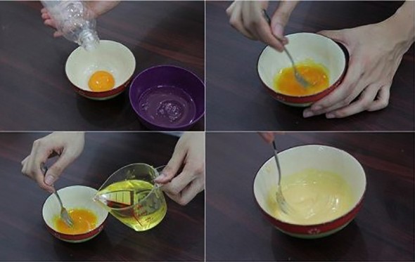 Cách làm sốt dầu trứng rất đơn giản.
