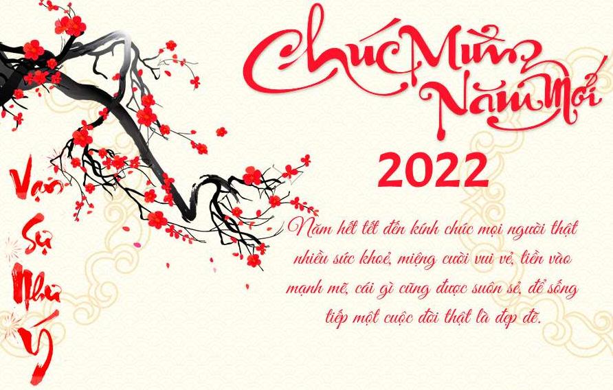 20+ mẫu thiệp chúc mừng năm mới 2022 vừa đẹp vừa ý nghĩa - Ảnh 16