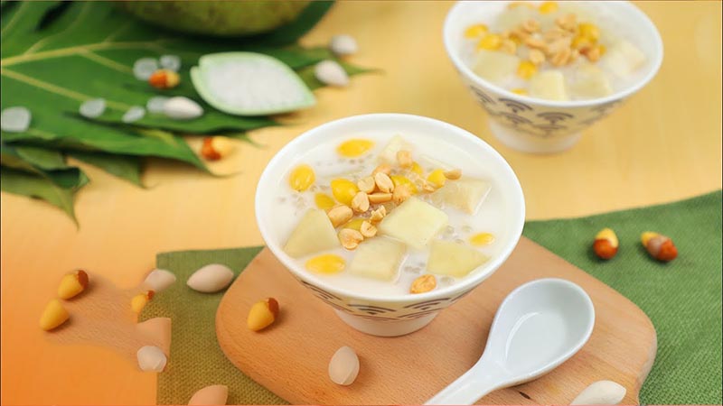 Cách nấu chè sake bạch quả bổ dưỡng, nấu thì nhanh mà ăn cực ngon