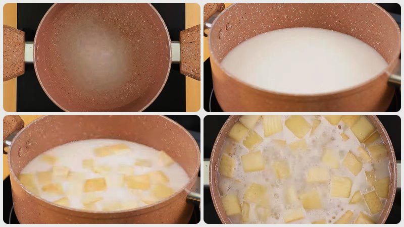 Cách nấu chè sake bạch quả bổ dưỡng, nấu thì nhanh mà ăn cực ngon - Ảnh 4