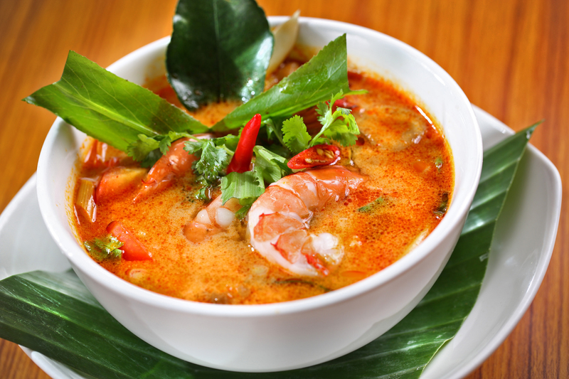 Tomyum được xem như tinh hoa của ẩm thực Thái Lan.