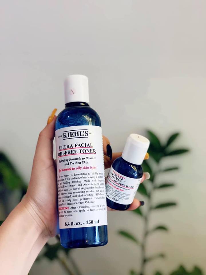 Nước hoa hồng Kiehl's cho da dầu mụn