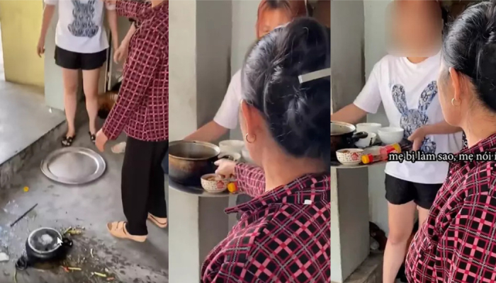 Bị mẹ chồng nhắc rửa bát, con dâu hất đổ mâm cơm với lý do mình không phải osin