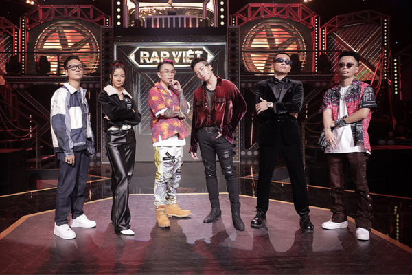 Soi gu thời trang "chất lừ" của MC và bộ tứ HLV Rap Việt trong tập mới