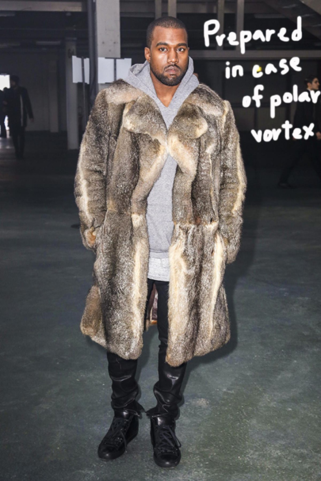 Năm 2017, Kanye West cho ra mắt bộ sưu tập Yeezy Season 5 với sự xuất hiện của các thiết kế làm từ lông động vật