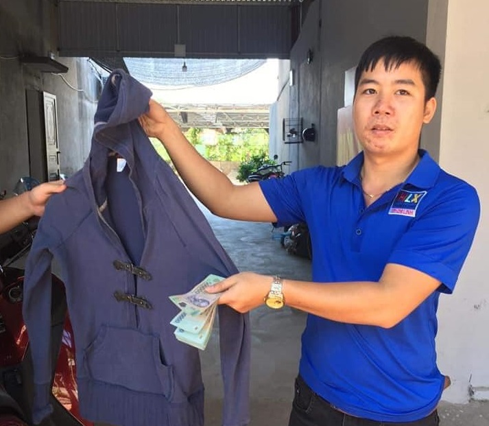 Chuyện hy hữu, phát hiện 8 triệu bỏ quên trong túi áo cũ ủng hộ miền Trung