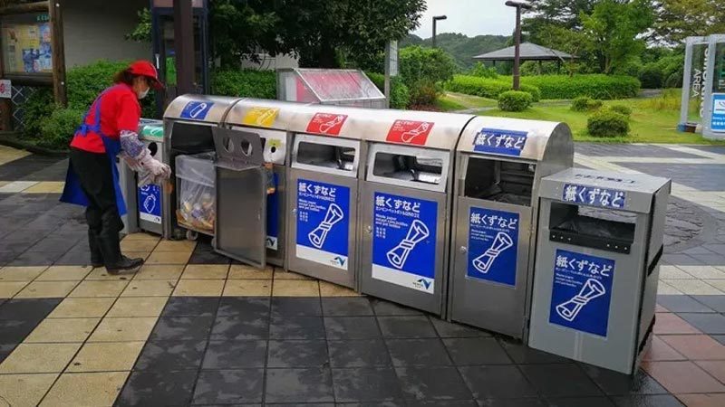 Giải mã cách người Nhật xử lý rác triệt để