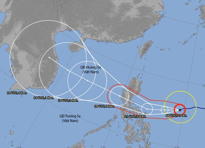 Philippines phát báo động đỏ, sơ tán hàng nghìn dân trước bão Goni