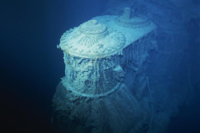 Hình ảnh mà các nhà khoa học ghi lại được vào năm 2019 cho thấy xác tàu Titanic đã xuống cấp do sự phá hủy tự nhiên dưới đáy biển Đại Tây Dương