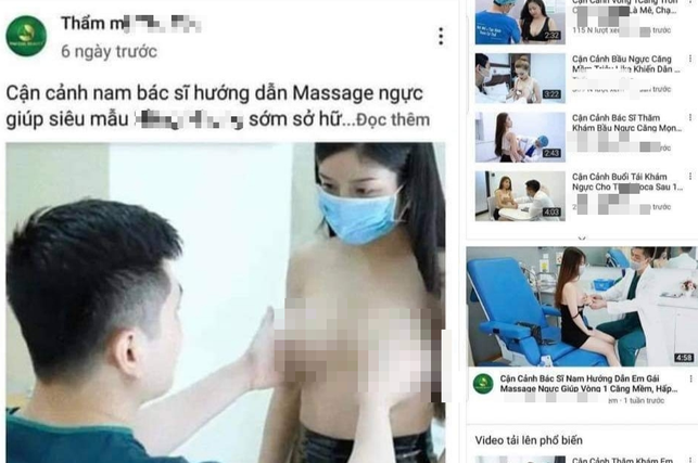 Bệnh viện thẩm mỹ ở Hà Nội dùng ảnh nhạy cảm của khách kèm câu từ tục để PR