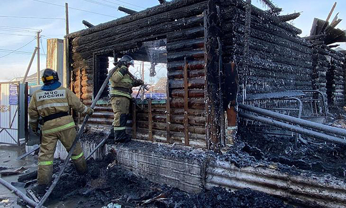 Nga: Cháy lớn tại viện dưỡng lão, 11 người chết - Ảnh 1