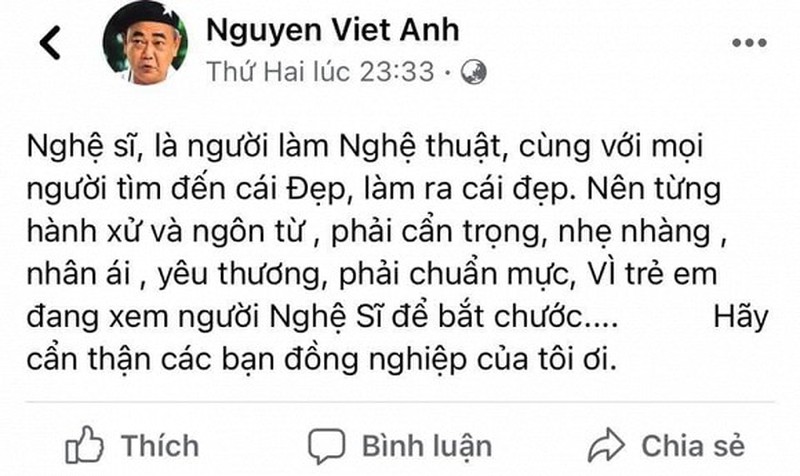 Bị chê 'hỗn hào', Cát Phượng chính thức lên tiếng xin lỗi nghệ sĩ Việt Anh - Ảnh 2