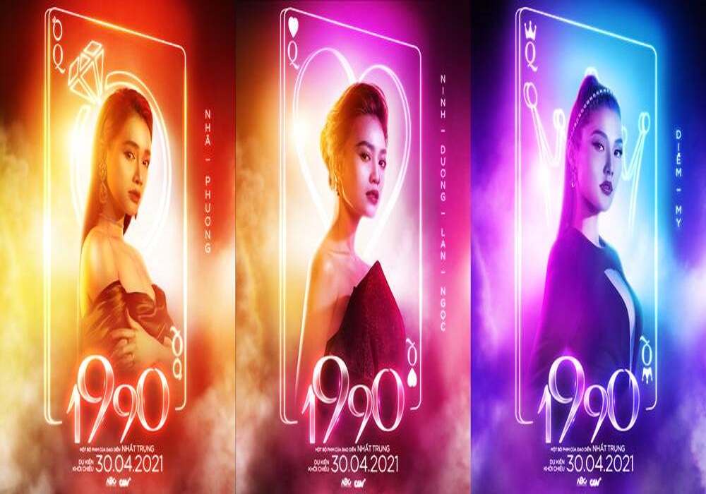 Bộ ba 'ngọc nữ' Nhã Phương - Lan Ngọc - Diễm My cùng tái xuất trong phim điện ảnh 1990