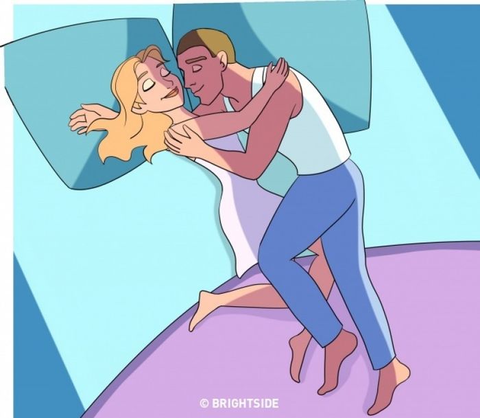 10 tư thế ngủ tiết lộ chính xác tình trạng mối quan hệ của các cặp đôi - Ảnh 1