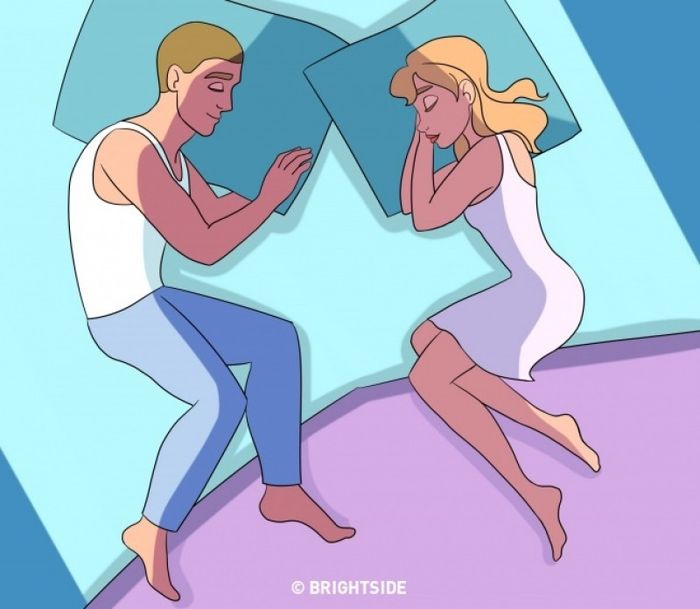 10 tư thế ngủ tiết lộ chính xác tình trạng mối quan hệ của các cặp đôi - Ảnh 2