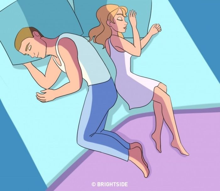 10 tư thế ngủ tiết lộ chính xác tình trạng mối quan hệ của các cặp đôi - Ảnh 5