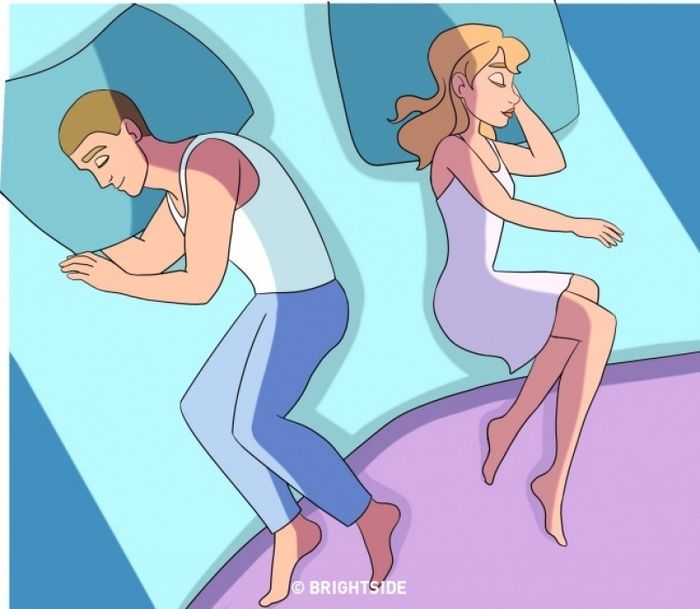 10 tư thế ngủ tiết lộ chính xác tình trạng mối quan hệ của các cặp đôi - Ảnh 6