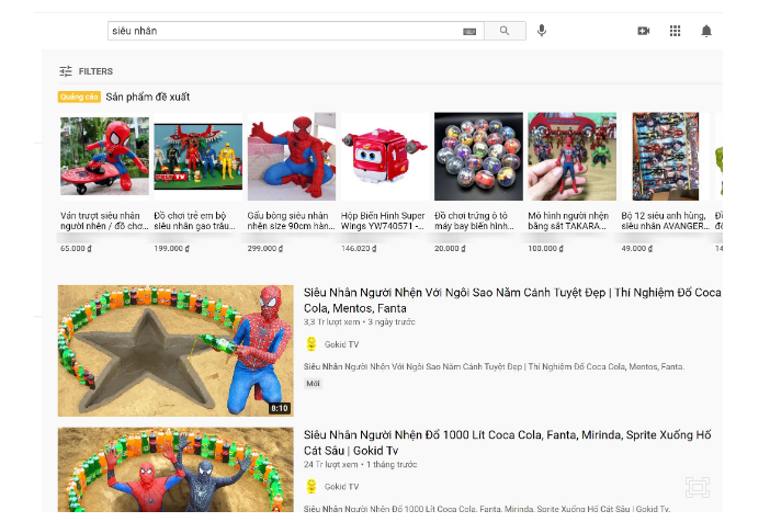 Phát hiện thêm kênh YouTube 'triệu sub' bày trẻ em làm trò độc hại - Ảnh 2