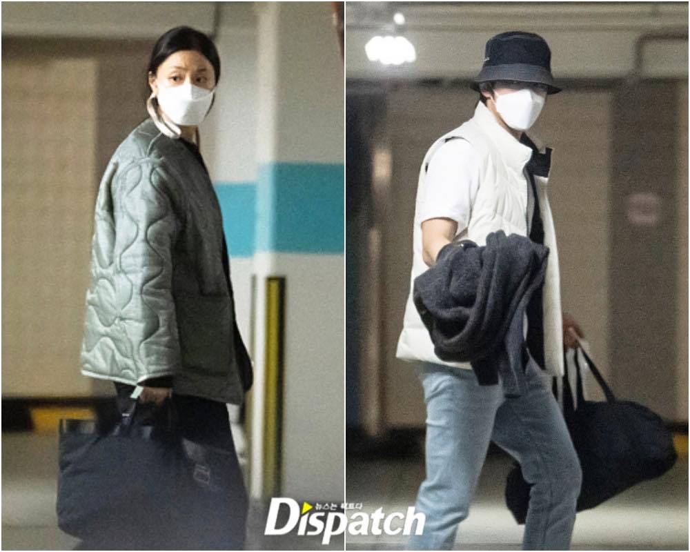 Dispatch chính thức tung ảnh hẹn hò của cặp đôi 'Hạ cánh nơi anh' Seo Ji Hye và Kim Jung Hyun - Ảnh 4
