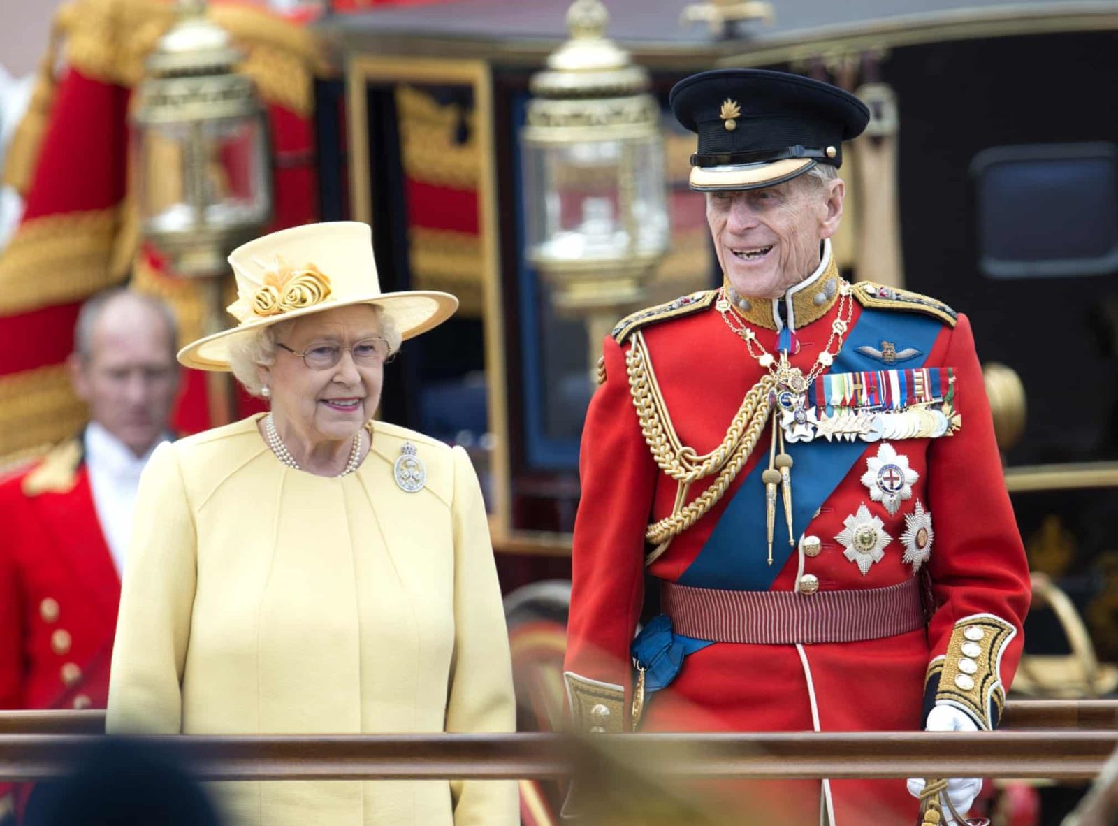 2012: Nữ hoàng Elizabeth và phu quân.