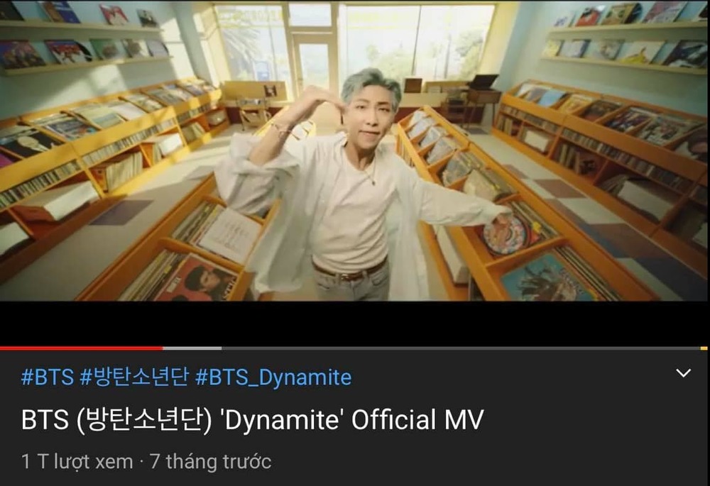 BTS lại lập kỷ lục khi Dynamite trở thành MV Kpop đạt 1 tỷ view nhanh nhất - Ảnh 1