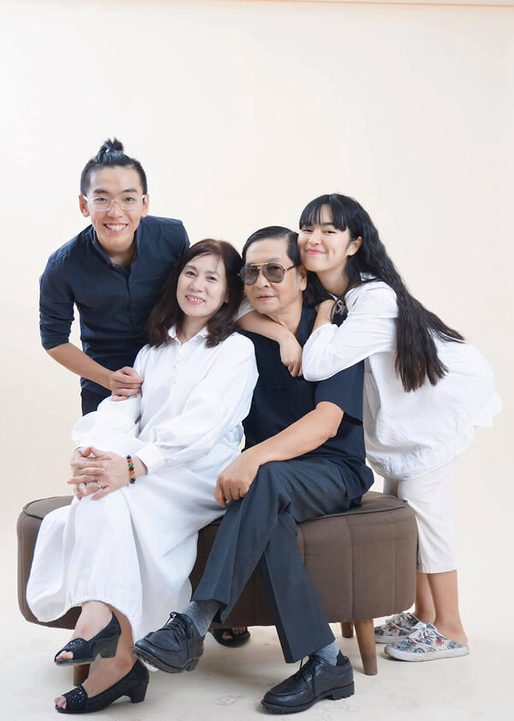 Gia đình là điểm tựa tinh thần vững chắc của Khánh Vân.