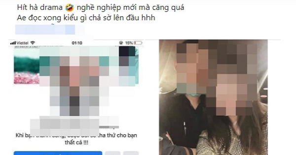 Pha xử lý đỉnh cao của cô gái bị bạn trai phát hiện ra có