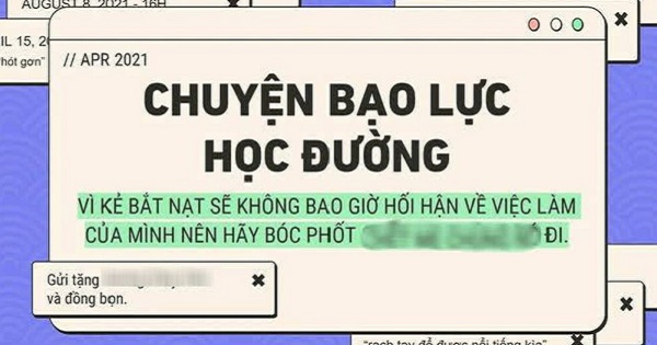 Phía trường học nói gì về vụ cô gái thiết kế PowerPoint tố cáo bạn bạo lực tinh thần?
