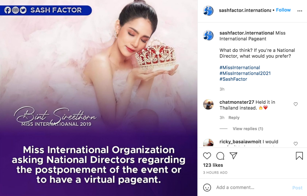 Xuất hiện tin đồn Miss International thi trực tuyến hoặc hủy tổ chức lần 2 - Ảnh 5